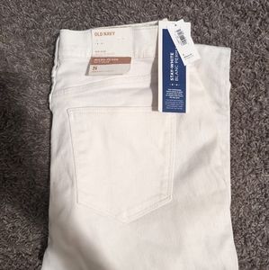 White Micro Flare MidRise Jeans